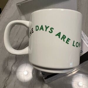 New in Box Lovevery Days Are Long But Years Are Short Mug